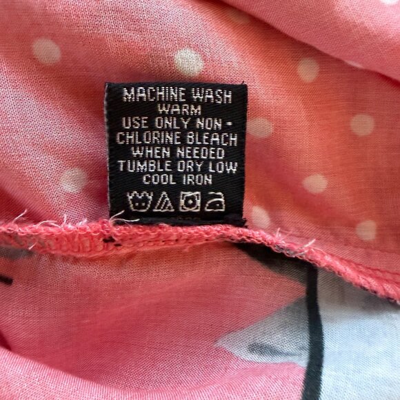 Tolani Collection Floral Twist Front Woven Top Coral Womens Size XL Boho Femme - Picture 7 of 8